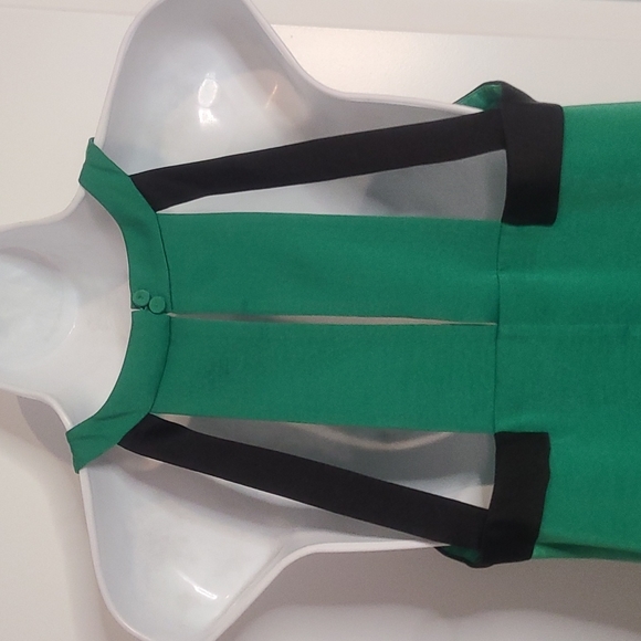 BCBGMaxAzria Green Halter Top - Picture 5 of 6